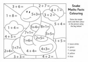 Easy Printable Math Coloring Pages for Children   la4xx