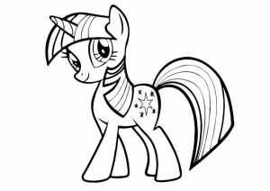 Easy Printable My Little Pony Friendship Is Magic Coloring Pages for Children   73600