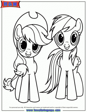 Easy Printable Rainbow Dash Coloring Pages for Children   73605