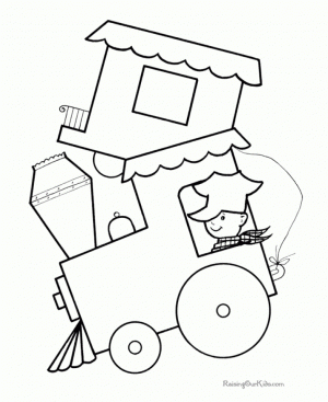 Easy Printable Toddler Coloring Sheets Online   98670