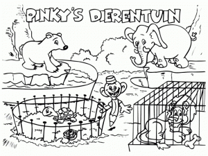 Easy Printable Zoo Coloring Pages for Children   73603