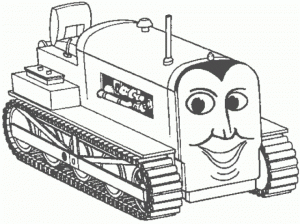 Easy Thomas And Friends Coloring Pages for Preschoolers   XoN4i