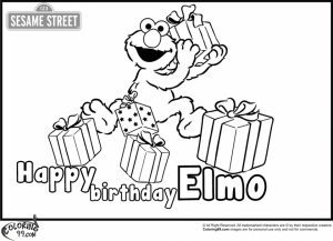 Elmo Coloring Pages Online   07426