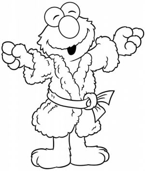 Elmo Coloring Pages to Print for Kids   41782
