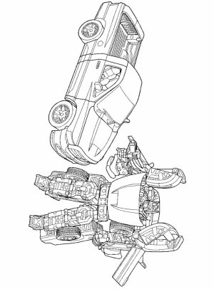 Epic Transformers Coloring Pages for Teenage Boys   3175