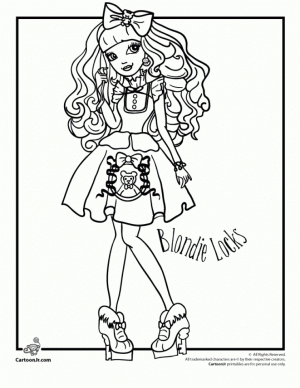 Ever After High Coloring Pages for Girls   56GHT