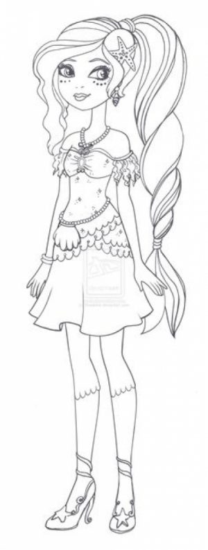 Ever After High Coloring Pages for Girls   CFK89