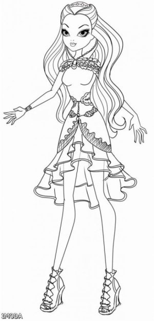 Ever After High Coloring Pages for Girls   VGT23
