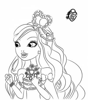 Ever After High Coloring Pages Free Printable   01108