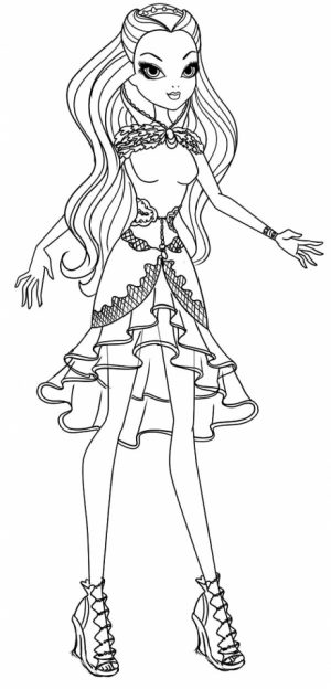 Ever After High Coloring Pages Free Printable   56449