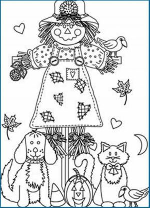Fall Coloring Pages for Grown Ups Free Printable   pln76x