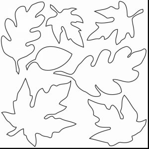 fall leaves coloring pages for kindergarten   7153b