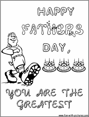 Father’s Day Coloring Pages Printable   2ab5m