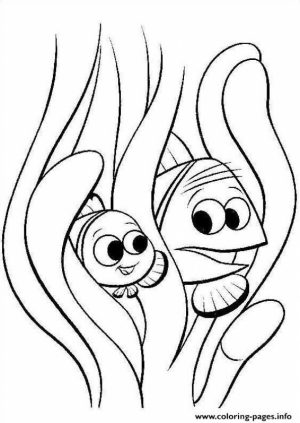 Finding Nemo Coloring Pages Disney Printable   vx41n