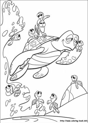 Finding Nemo Coloring Pages Free   6dgex