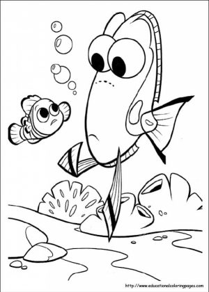 Finding Nemo Coloring Pages Free   7561h