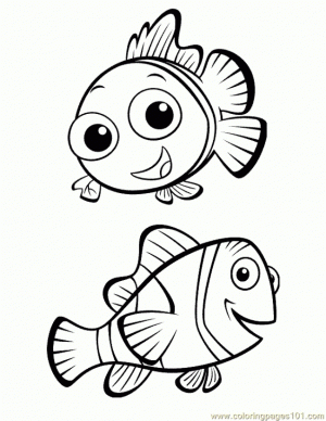 Finding Nemo Coloring Pages Online   1547s
