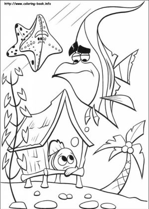 Finding Nemo Coloring Pages Online   2658z