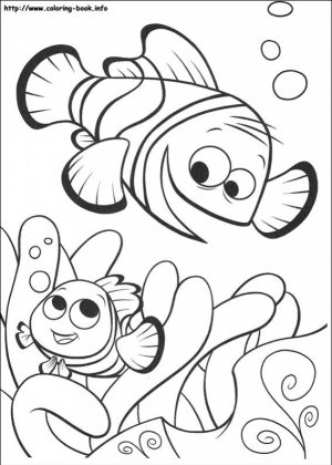Finding Nemo Coloring Pages Printable   1627a