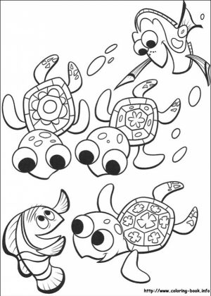 Finding Nemo Coloring Pages Printable   2548d