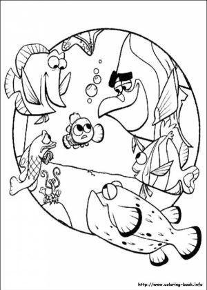Finding Nemo Coloring Pages Printable   36dg5