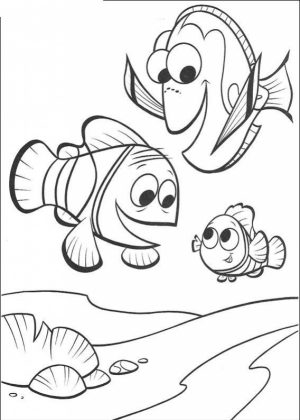 Finding Nemo Coloring Pages Printable   4869b