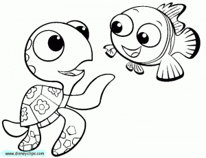 Finding Nemo Coloring Pages Printable   5163n