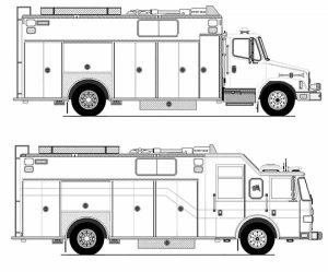 Fire Truck Coloring Pages Free to Print   87410