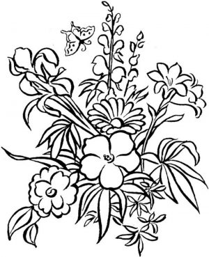 Flowers Coloring Pages   3895