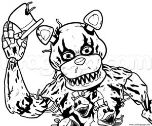 fnaf coloring pages free yap6