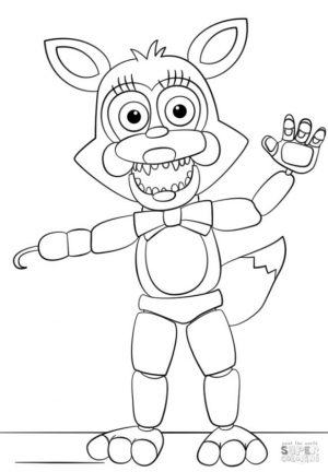 fnaf coloring pages mn07