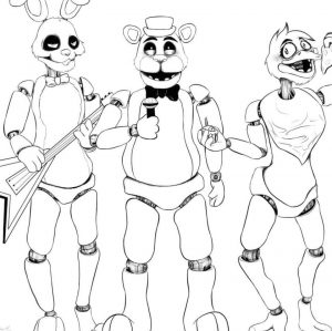 fnaf coloring pages to print fq70
