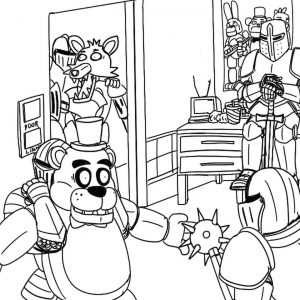 fnaf coloring pages to print jd71