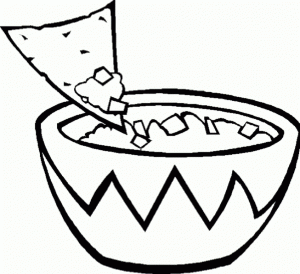 Food Coloring Pages chips   lp4c7