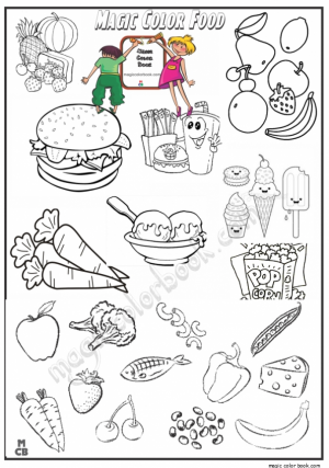 Food Coloring Pages for kids   p4bc6