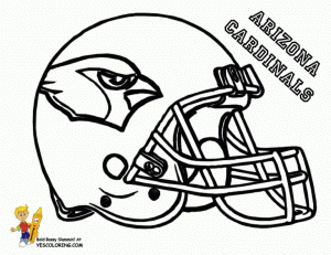 Football Helmet NFL Coloring Pages for Boys Printable   43162