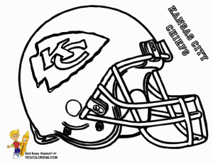 Football Helmet NFL Coloring Pages for Boys Printable   83519