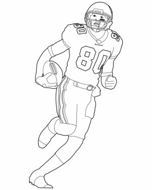 Football Player Coloring Pages Printable for Kids   52371