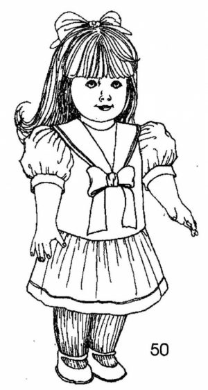 Free American Girl Coloring Pages   t29m17