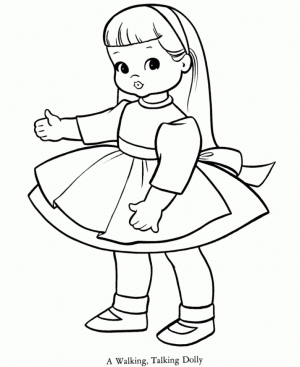 Free American Girl Coloring Pages to Print   t29m17