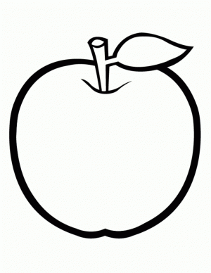 Free Apple Coloring Pages   2srxq
