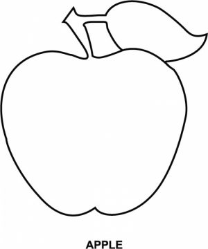 Free Apple Coloring Pages to Print   v5qom