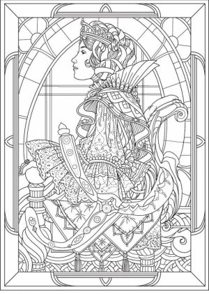Free Art Deco Patterns Coloring Pages for Adults   446732