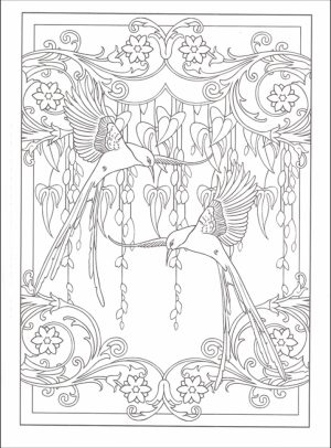 Free Art Deco Patterns Coloring Pages for Adults   98634