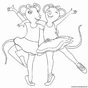 Free Ballerina Coloring Pages   9tf1q