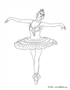 Free Ballerina Coloring Pages to Print   rk86j
