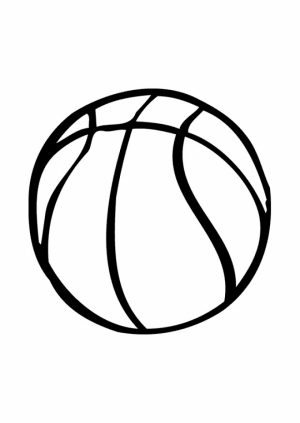 Free Basketball Coloring Pages   5716
