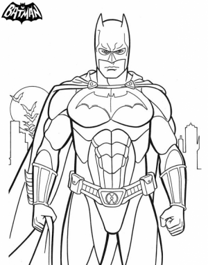 Free Batman Coloring Pages to Print   194520