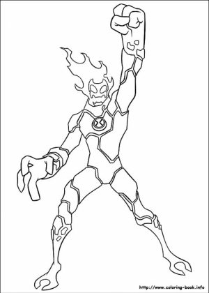 Free Ben 10 Coloring Pages   72ii9