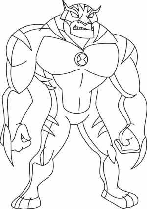 Free Ben 10 Coloring Pages   9tf1q